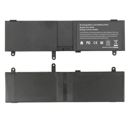 C41-N550 replacement Laptop Battery for Asus G550, G550J, 14.8V, 4 cells, 59wh