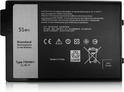 0DMF8C, 451-BCHV replacement Laptop Battery for Dell Latitude 5420, Latitude 5420 RUGGED, 11.4v, 6 cells, 51wh