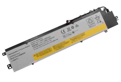 121500248, L13C4P01 replacement Laptop Battery for Lenovo Erazer Y40-59423030, Erazer Y40-59423035, 4 cells, 7.4V, 6600mah / 48wh