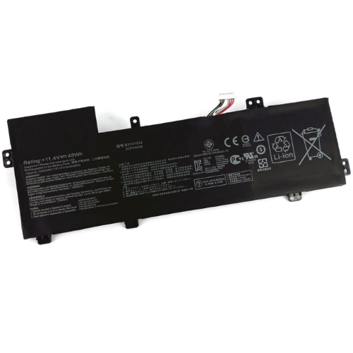 0B200-02030000, B31N1534 replacement Laptop Battery for Asus BX501UX-DM175R, BX510UW, 6 cells, 11.4v, 48wh