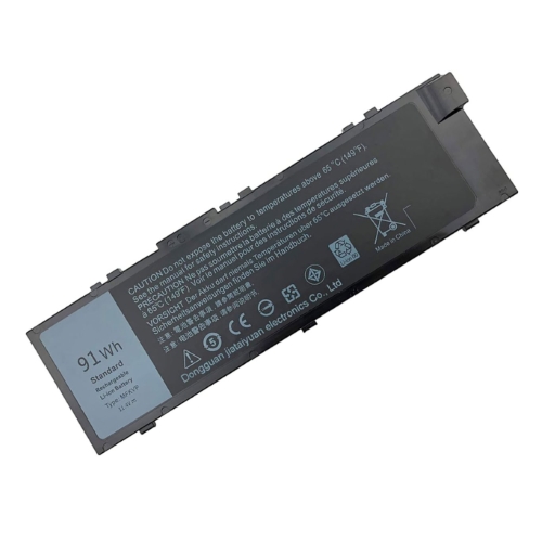 0FNY7, 1G9VM replacement Laptop Battery for Dell mws7720-e31505m, MWS7720-E31535M, 11.4v, 91wh