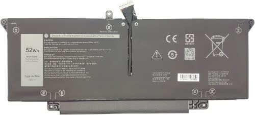 7CXN6, HRGYV replacement Laptop Battery for Dell Latitude 7310 0HKD9, Latitude 7310 1236G, 7.6v, 52wh