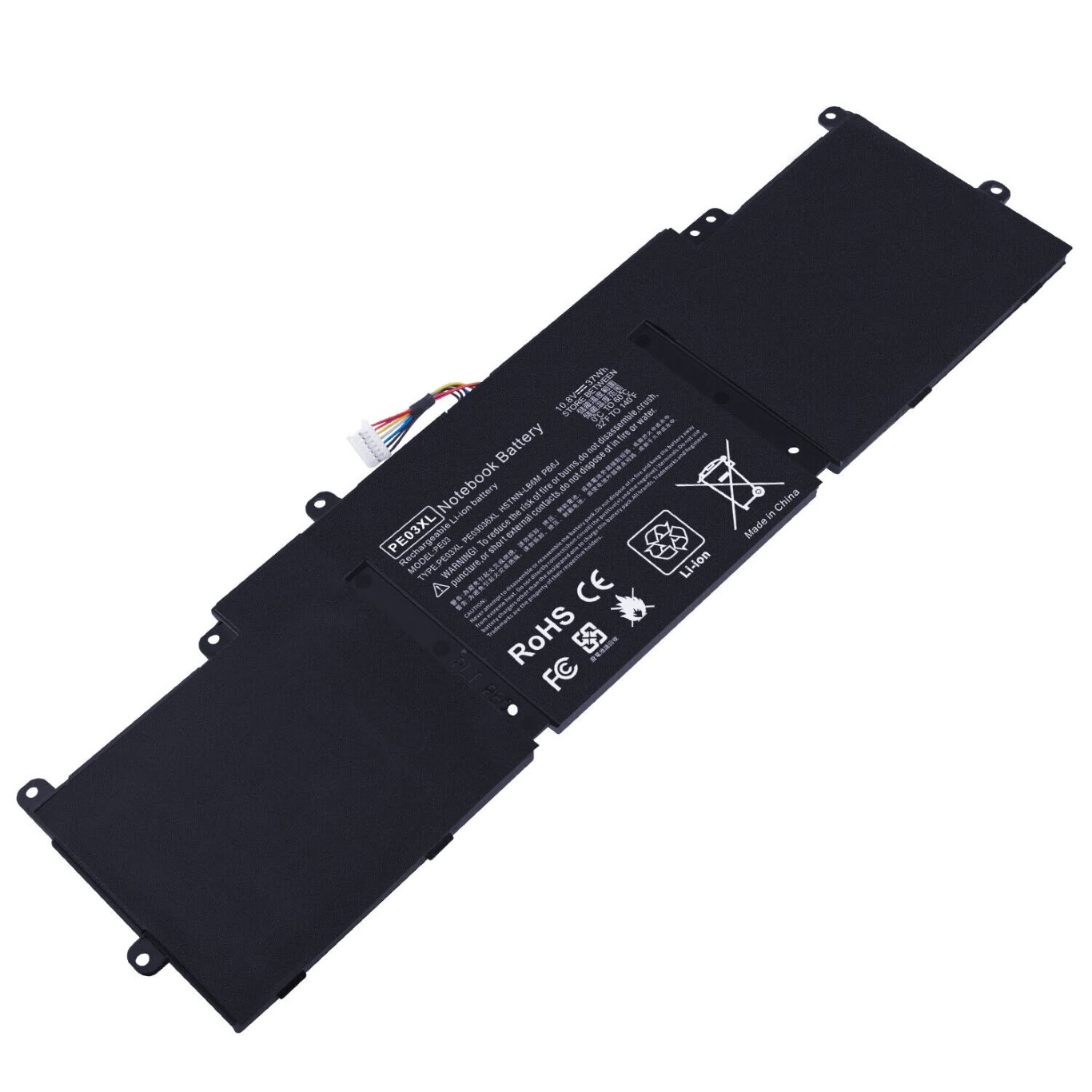 766801-851, 767068-005 replacement Laptop Battery for HP Chromebook 11 G3, Chromebook 11 G4, 3 cells, 10.8 V, 2200 Mah