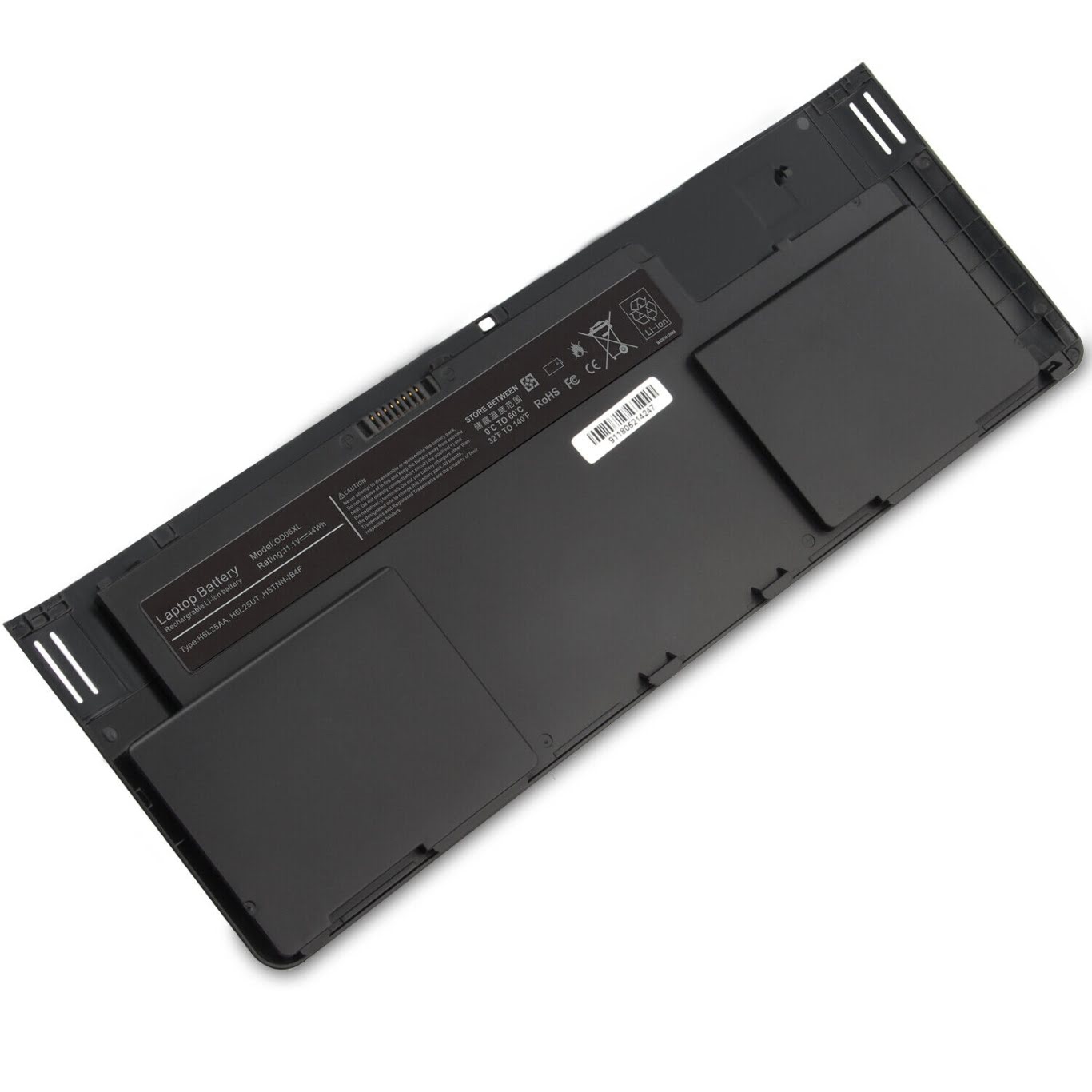 698750-171, 698943-001 replacement Laptop Battery for HP EliteBook Revolve 810 G1 Tablet, EliteBook Revolve 810 Tablet, 11.1V, 6 cells, 44wh