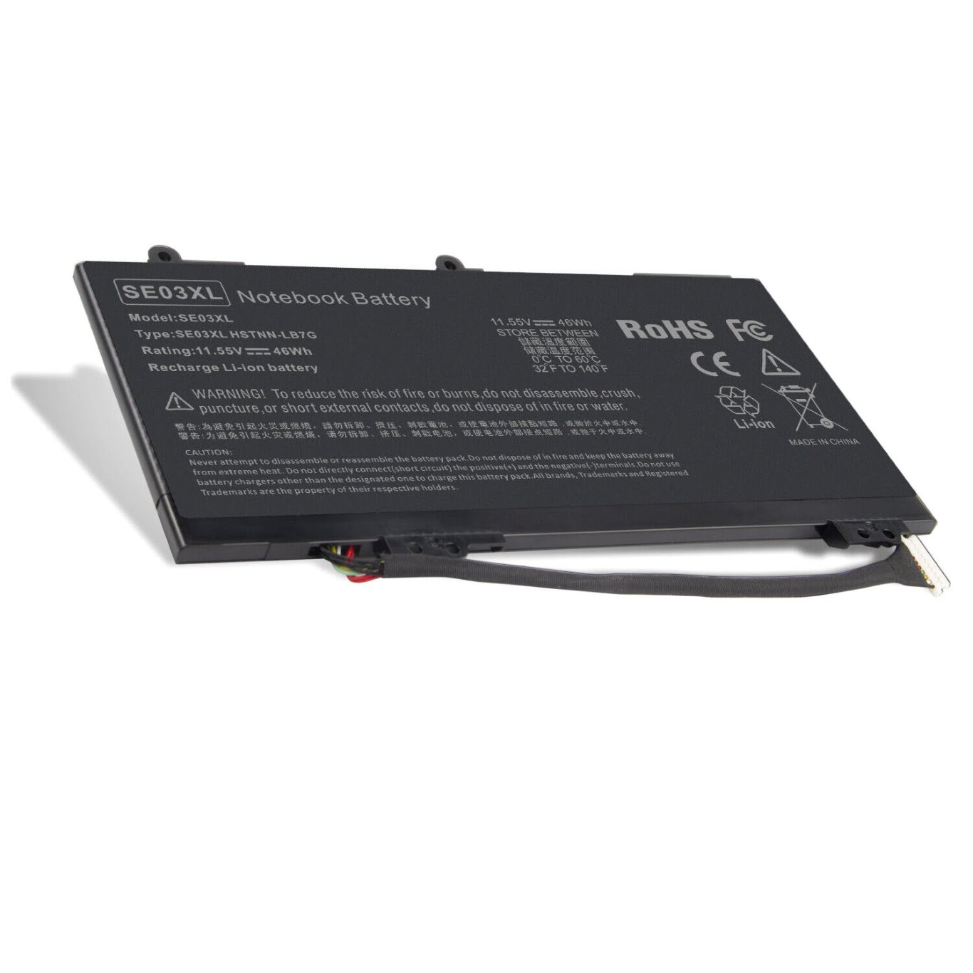 849568-421, 849908-850 replacement Laptop Battery for HP Pavilion 14-AL000, Pavilion 14-AL001ng, 11.55v, 3 cells, 46wh