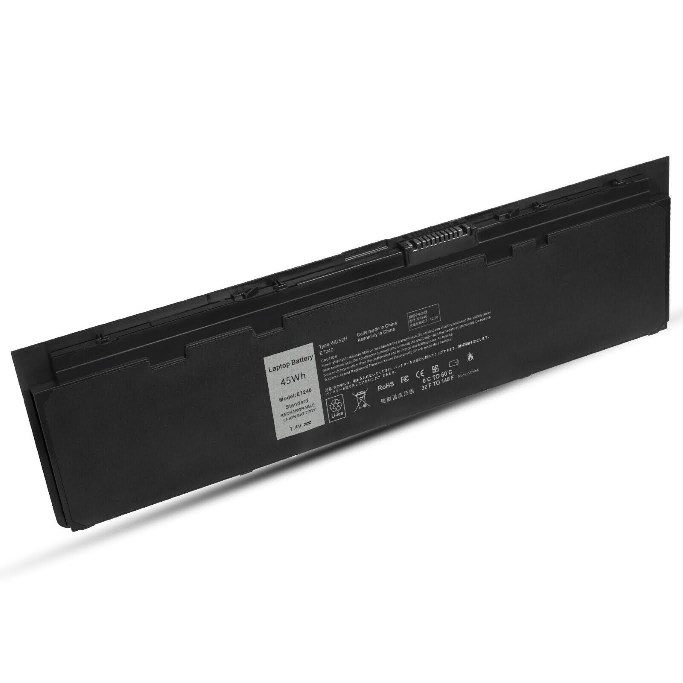 451-BBFT, 451-BBFV replacement Laptop Battery for Dell Latitude E7240 Ultrabook, Latitude E7250 Ultrabook, 7.4V, 45wh