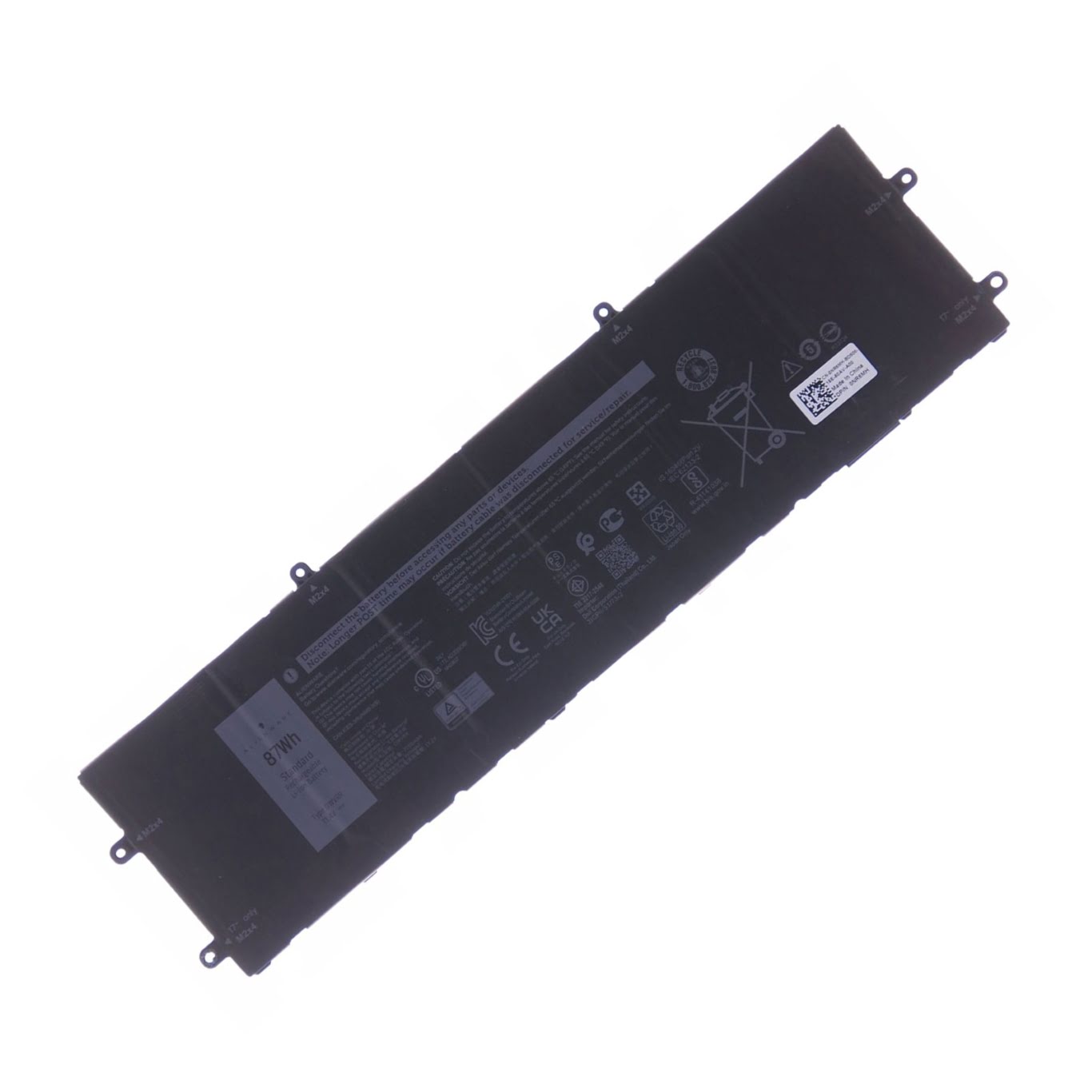 DWVRR replacement Laptop Battery for Dell Alienware, Alienware X15 R1, 11.4v, 6 cells, 78wh