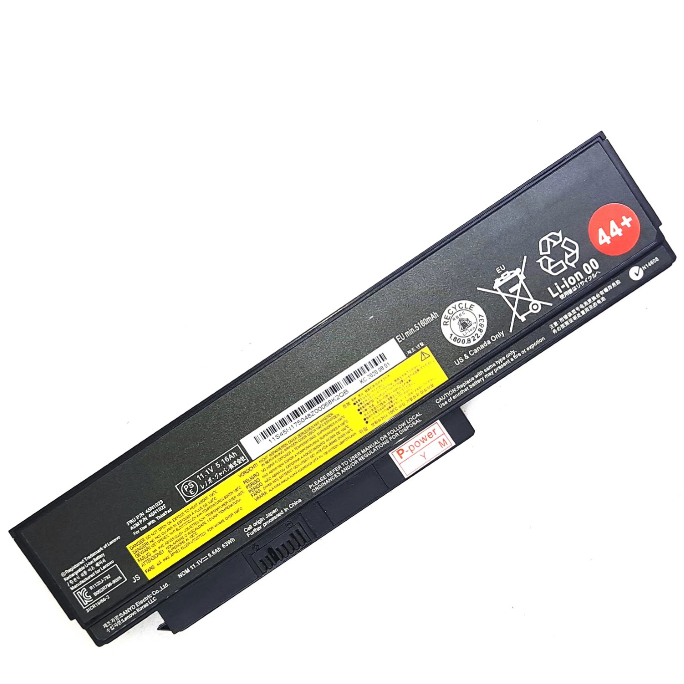 0A36281, 0A36282 replacement Laptop Battery for Lenovo ThinkPad X220, ThinkPad X220i, 6 cells, 11.1V, 63wh