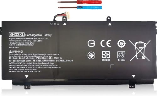 3ICP4/85/98, 859026-421 replacement Laptop Battery for HP ENVY 13-AB044, ENVY 13-AB063, 3 cells, 11.55v, 5020mah / 57.9wh