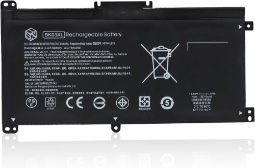 916366-421, 916366-541 replacement Laptop Battery for HP Pavilion x360 14-BA000, Pavilion X360 14-BA000NF, 11.55v, 3 cells, 41.7wh