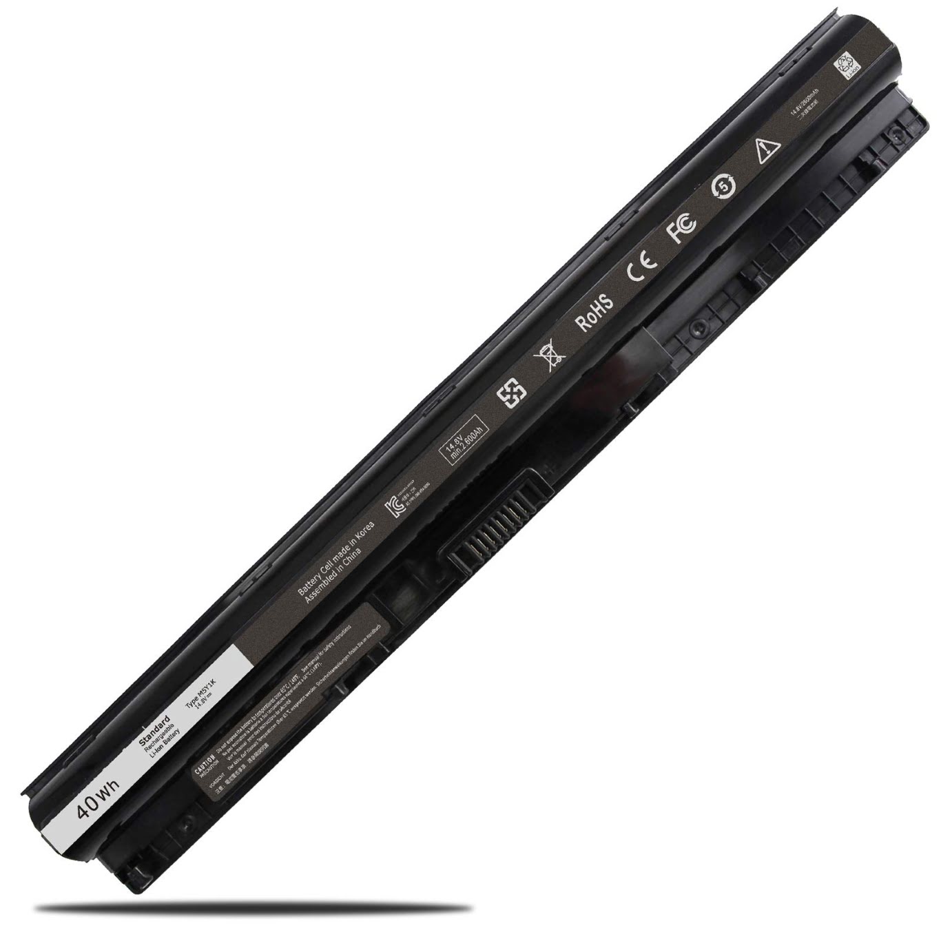 Gxvj3, Hd4J0 replacement Laptop Battery for Dell Inspiron 14(3451)(3458) P60G, Inspiron 14(5451)(5455)(5458) P64G, 14.8V, 40wh