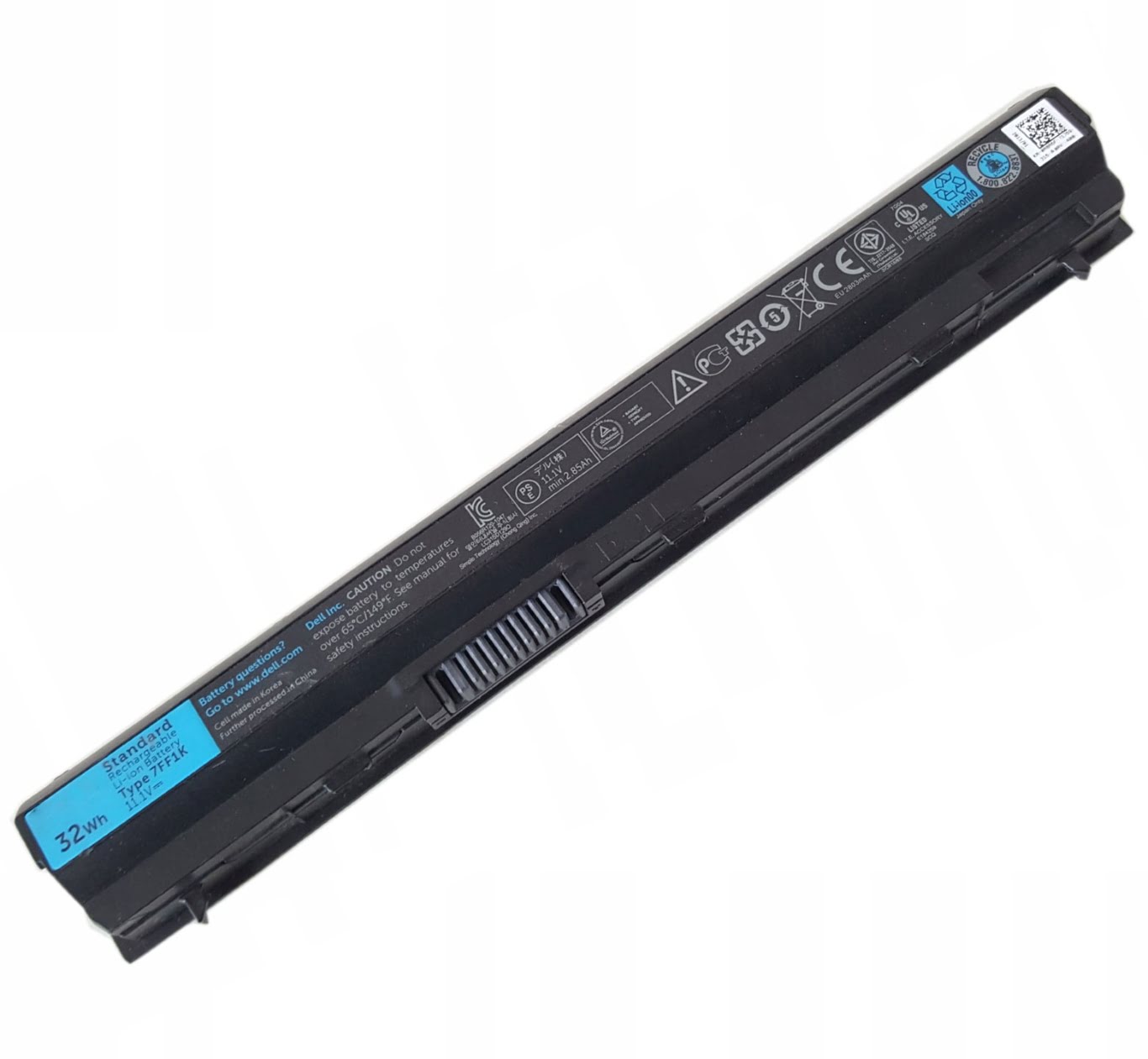 0F7W7V, 312-1239 replacement Laptop Battery for Dell Latitude E6120, Latitude E6220, 11.1 V, 32wh