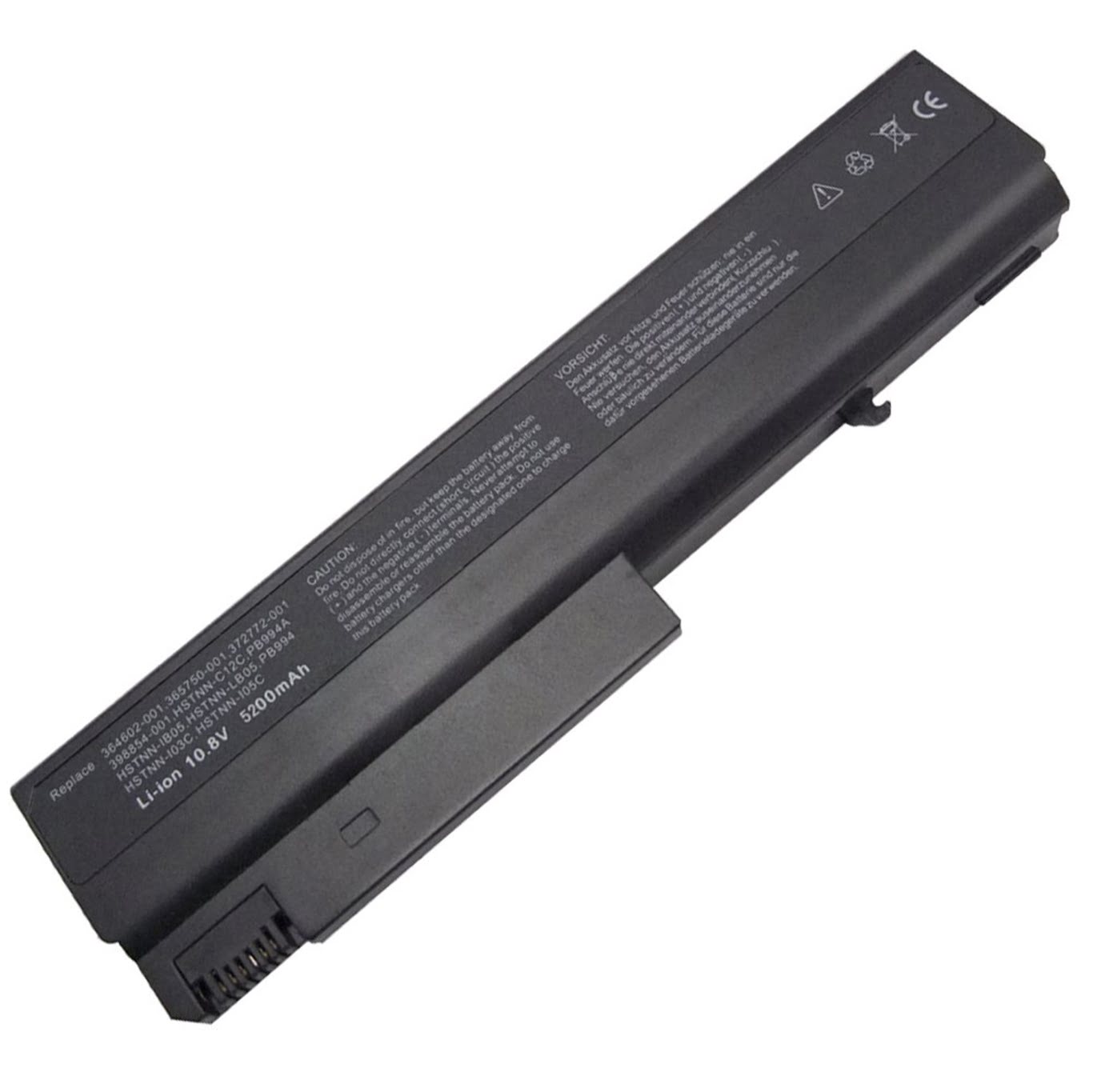 360482-001, 360482-007 replacement Laptop Battery for HP 6510b, 6515b, 10.8V, 6 cells, 4400mAh