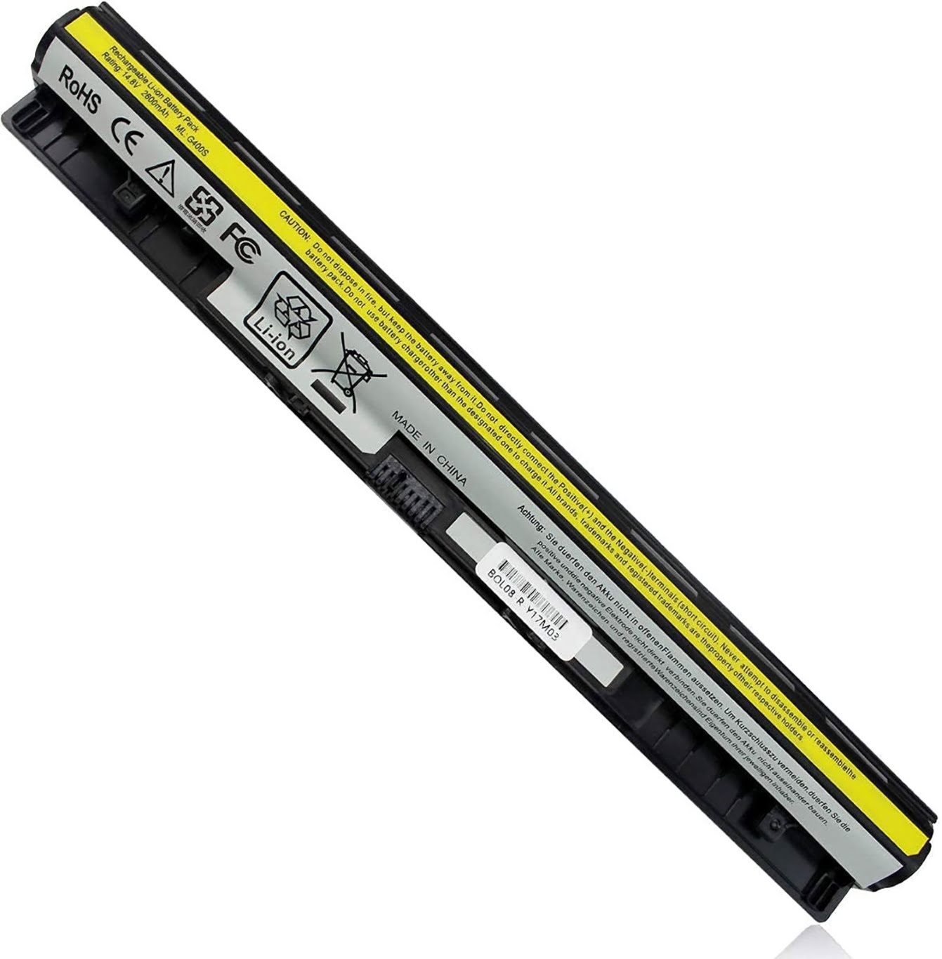 121500171, 121500172 replacement Laptop Battery for Lenovo Eraser G50, Eraser G50-30, 4 cells, 14.4V, 2200mAh