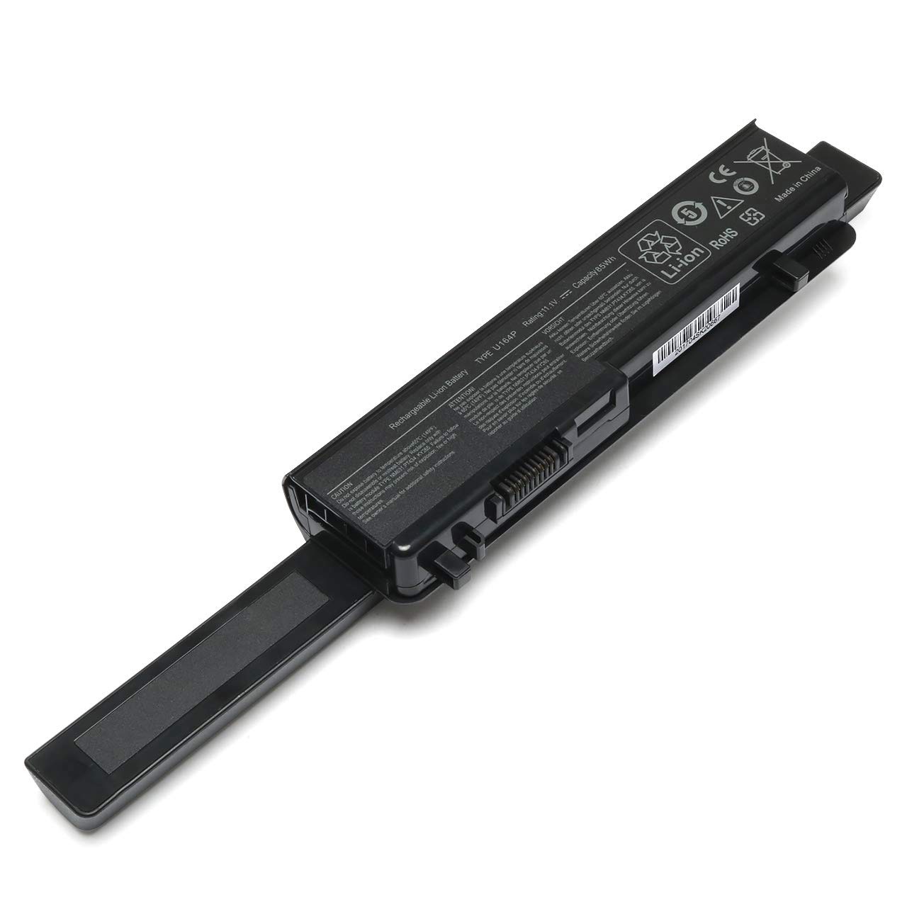 0W077P, 312-0186 replacement Laptop Battery for Dell Studio 17, Studio 1745, 11.1V, 9 cells, 6600mAh