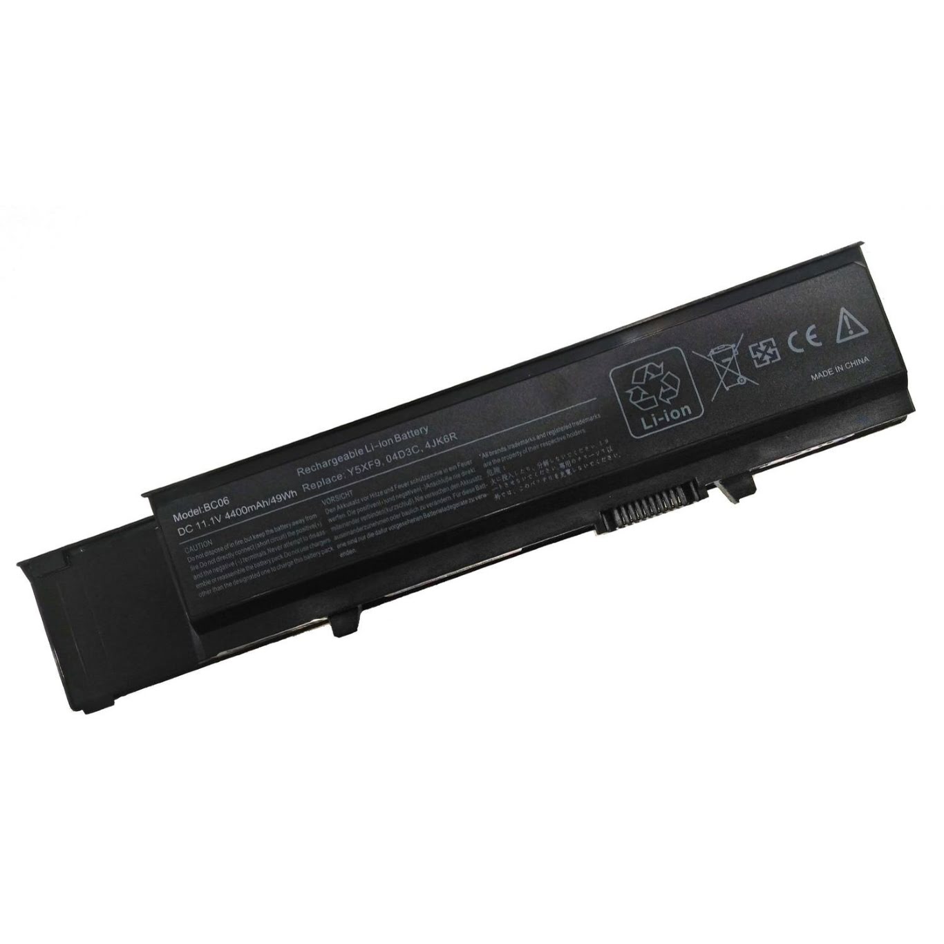 004D3C, 004GN0G replacement Laptop Battery for Dell Vostro 3400, Vostro 3400n, 6 cells, 11.1V, 4400mah/49wh