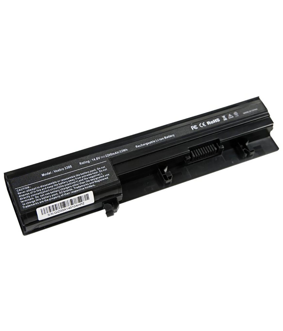 050TKN, 07W5X0 replacement Laptop Battery for Dell V3300, V3300n, 14.8 V, 4 cells, 2200mAh