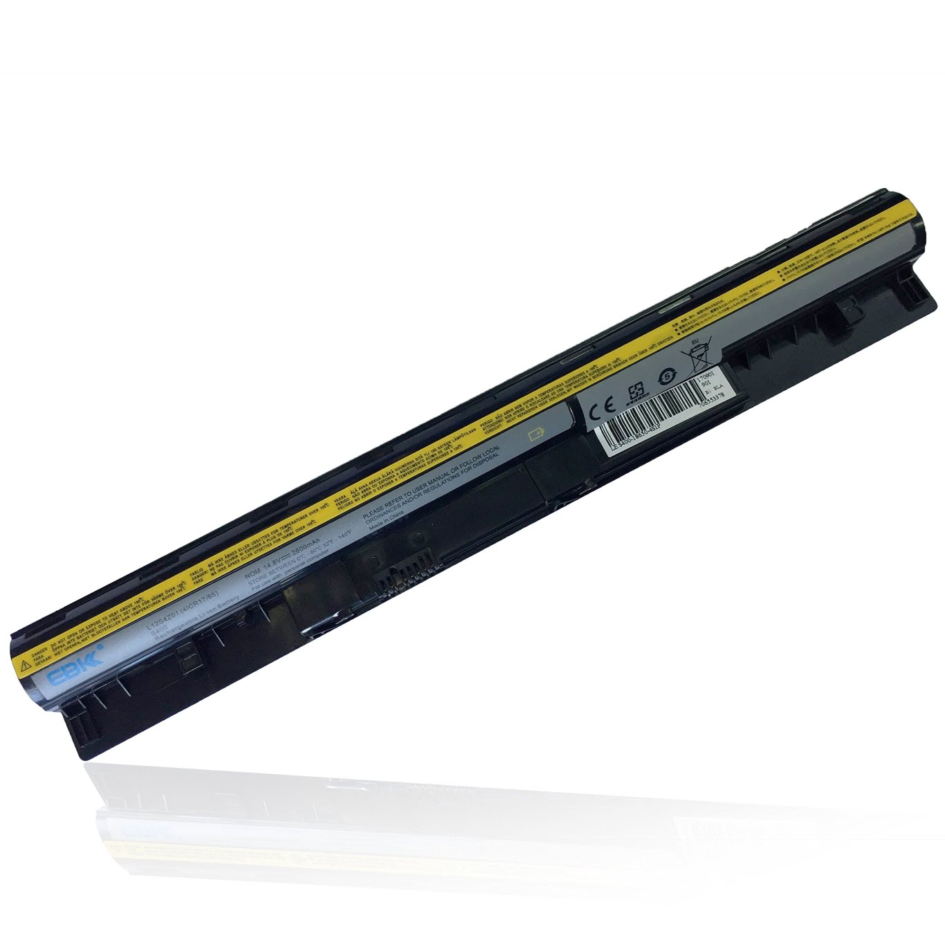 4ICR17/65, L12S4L01 replacement Laptop Battery for Lenovo IdeaPad S300 Series, IdeaPad S310 Series, 4 cells, 14.8V, 2200mAh