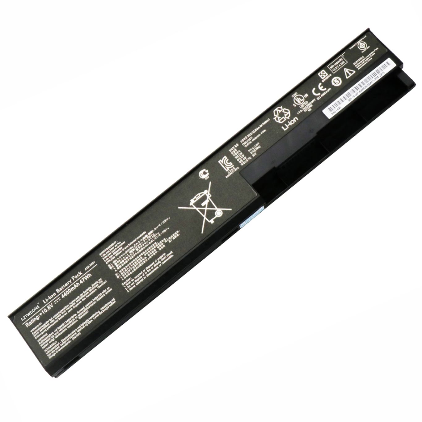 A31-X401, A32-X401 replacement Laptop Battery for Asus F301 Series, F301A Series, 6 cells, 11.1V, 4400mAh